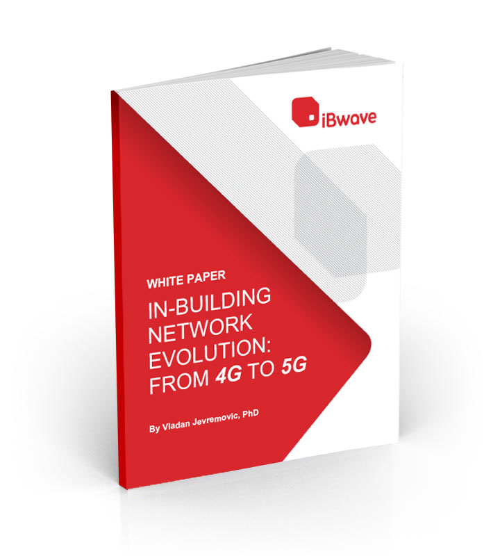In-Building Network Evolution: from 4G to 5G