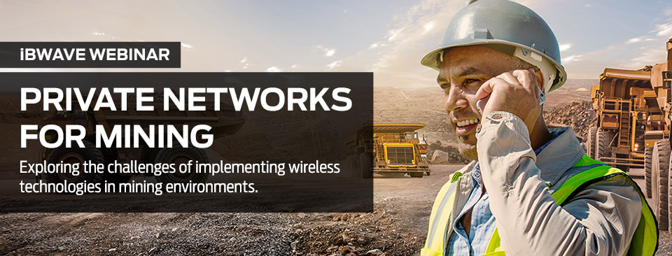 Private networks for mining webinar banner