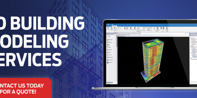 3D Building Modeling Services banner